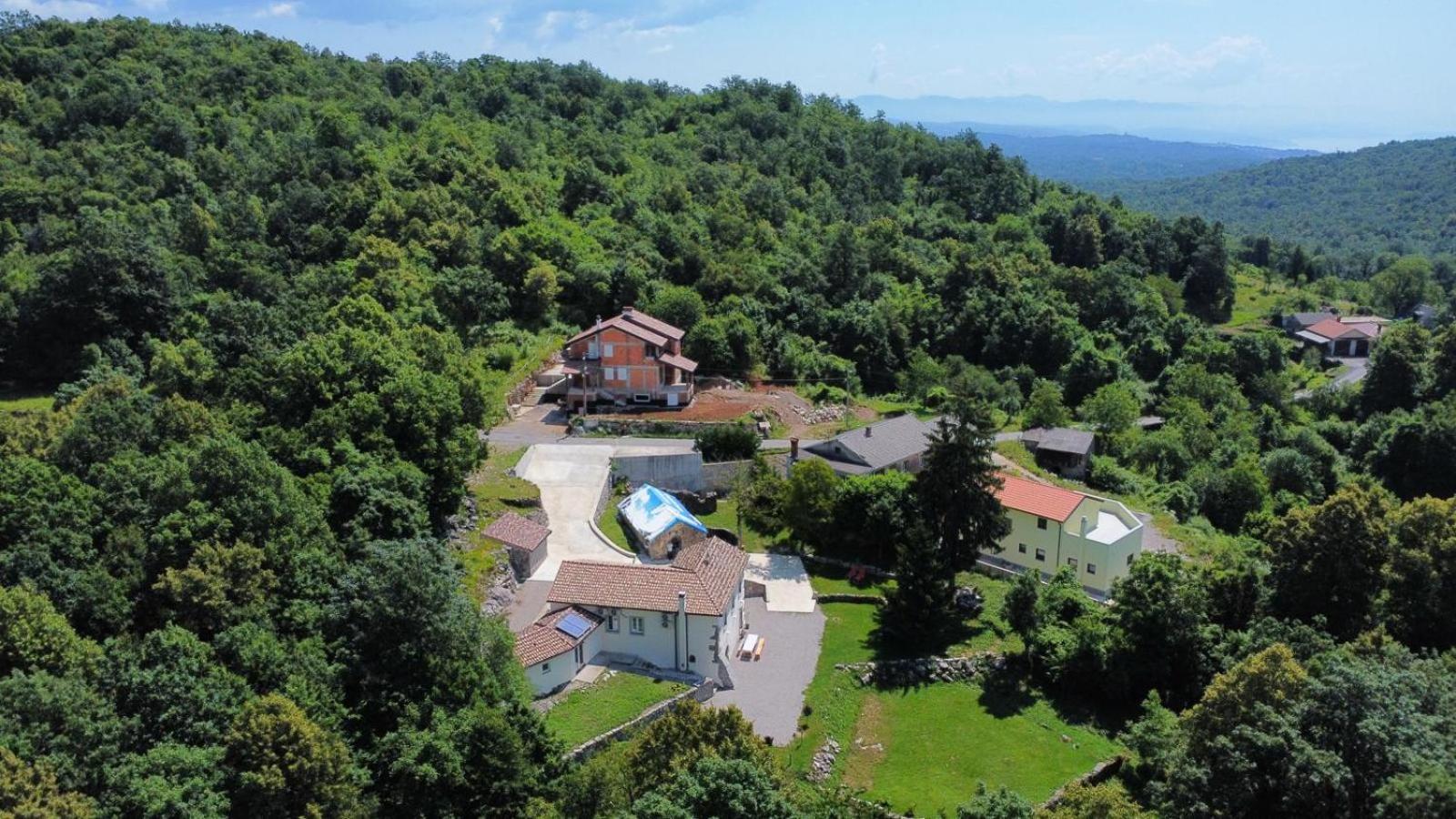Villa Stancija Kavali Stone House, Zvoneca-Opatija Eksteriør billede